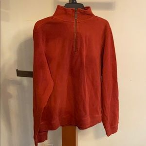 Eddie Bauer size small quarter zip sweater used